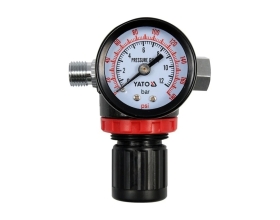 Клапан редукционный с манометром 1/4 YATO YT-2381