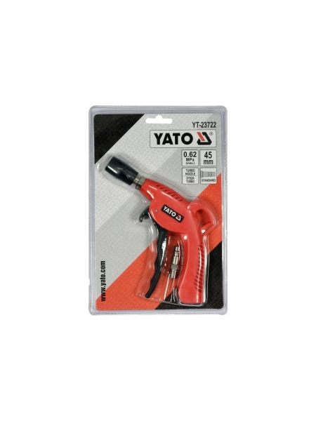Пистолет для продувки YATO Турбо-короткий YT-23722