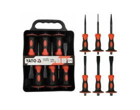 Набор зубил и пробойников с протектором YATO 6 шт. YT-4710