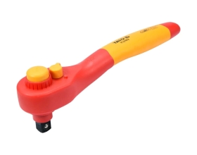 Диэлектрическая трещотка YATO VDE 1/2, 250 мм YT-21072 371321072 092 1