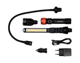 Лампа-переноска YATO 3в1 380лм + чемодан YT-08521