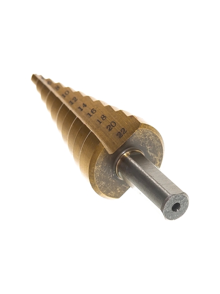 Сверло по металлу ступенчатое (4-22 мм) YATO YT-44741