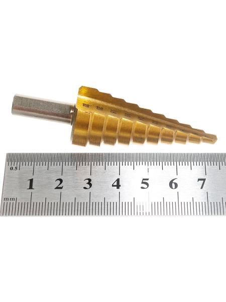 Сверло по металлу ступенчатое (4-22 мм) YATO YT-44741