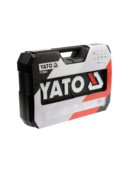 Набор инструментов YATO 1/2'', 216пр XXL YT-38841