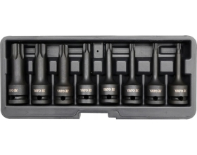 Набор ударных головок-бит YATO TORX 1/2" 8пр YT-1065 37141065 092 1