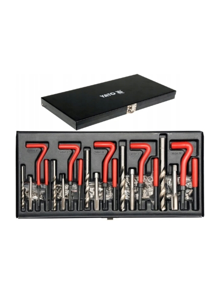 Набор для восстановления резьбы YATO М5-М12 YT-1763 36141763 092 1