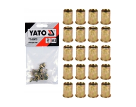 Резьбовая заклепка YATO сталь, М3, 20 шт. YT-36470
