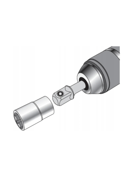 Набор адаптеров 3 шт 1/4", 3/8", 1/2" YATO YT-04685