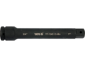 Адаптер удлинитель усиленный YATO 3/4-1", 250 мм YT-1343