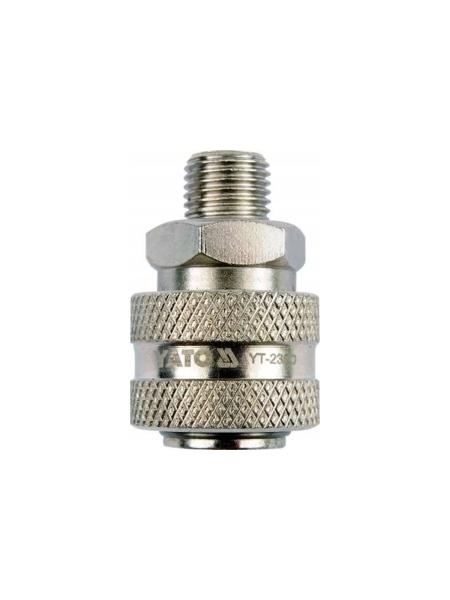 Быстроразъемное соединение YATO 1/2" с наружной резьбой YT-2392 36992392 092 1