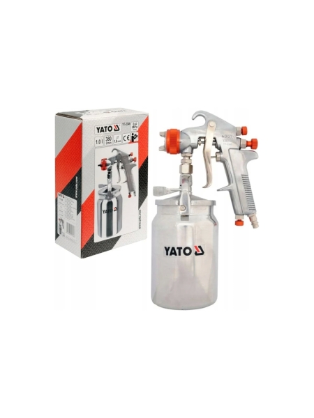 Пистолет-распылитель с нижним бачком YATO YT-2346