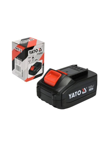 Аккумулятор YATO 18 В, 4.0 Ач, литий-ионный YT-828463