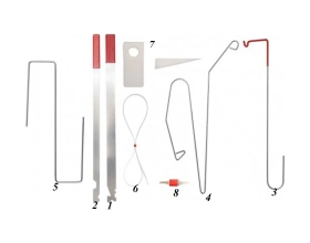 Наб. для открывания автомобильных дверей YATO YT-08385 396508385 092 1