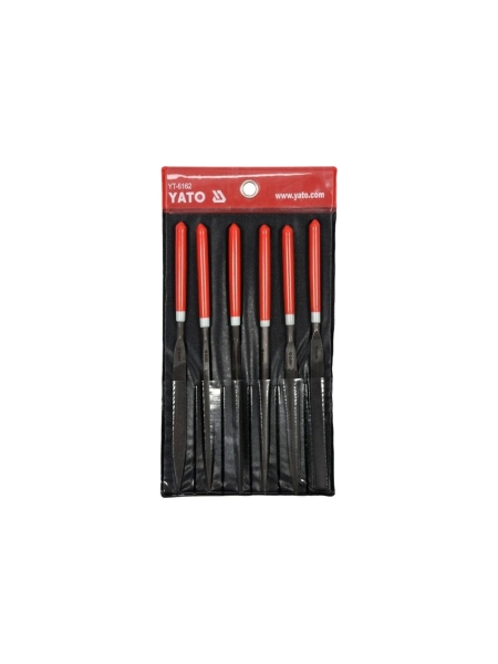 Набор надфилей YATO 180x85мм 6пр YT-6162 37146162 092 1
