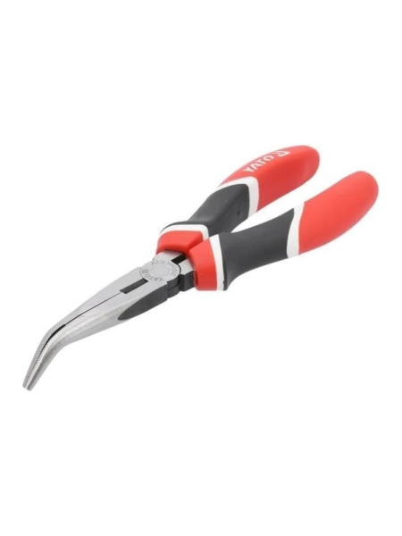 Тонкогубцы изогнутые YATO 200мм CRV YT-1946 37141946 092 1