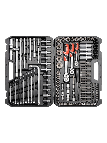 Набор инструментов YATO 1/2'', 128пр YT-38872