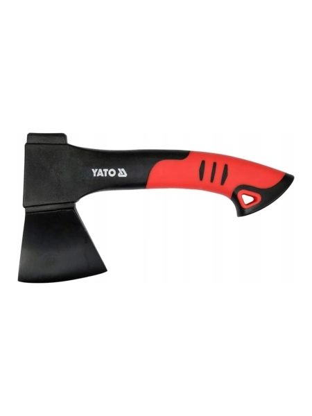 Плотницкий топор YATO 500 гр, 23 см, нейлоновая прорезиненная ручка YT-80070