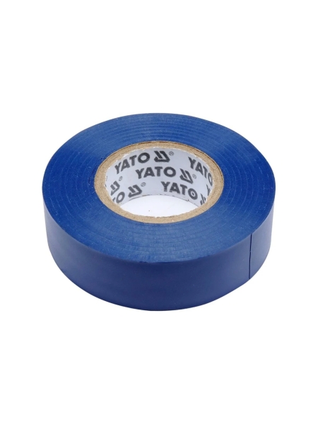 Изолента ПВХ YATO 19 мм, 20 м, голубая YT-81651