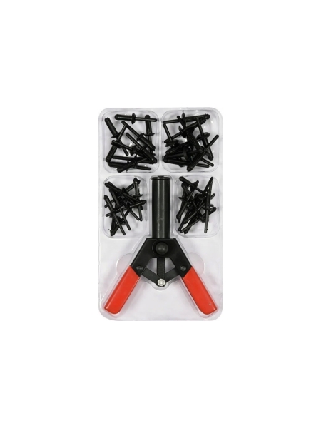 Заклепочник YATO для пластиковых заклепок набор 41 предмет YT-35970 394935970 092 1