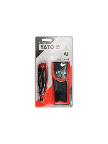 Нож YATO складной с битами YT-76031 371576031 092 1