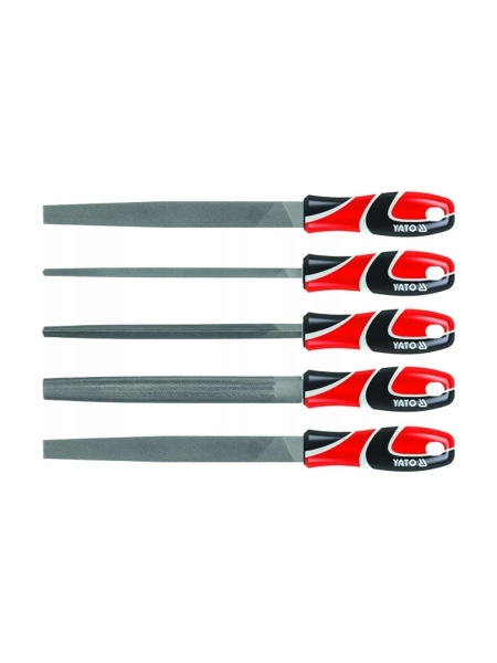 Набор напильников по металлу YATO 5шт YT-6238 37146238 092 1