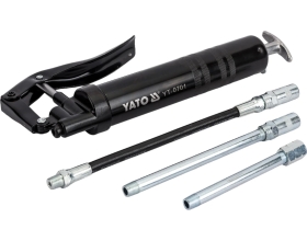 Шприц YATO для консистентной смазки 120мл с жестким и гибким шлангом под запасную тубу YT-0701 39860701 092 1