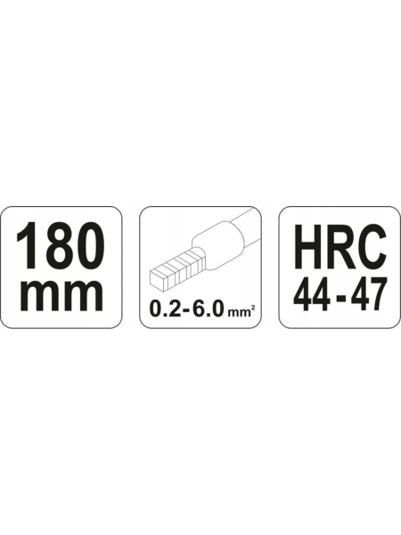 Пассатижи YATO для обжима проводов YT-2240 371402240 092 1