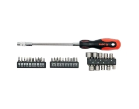 Отвёртка гибкая с прецизионными битами YATO 32 шт YT-2780 36132780 092 1