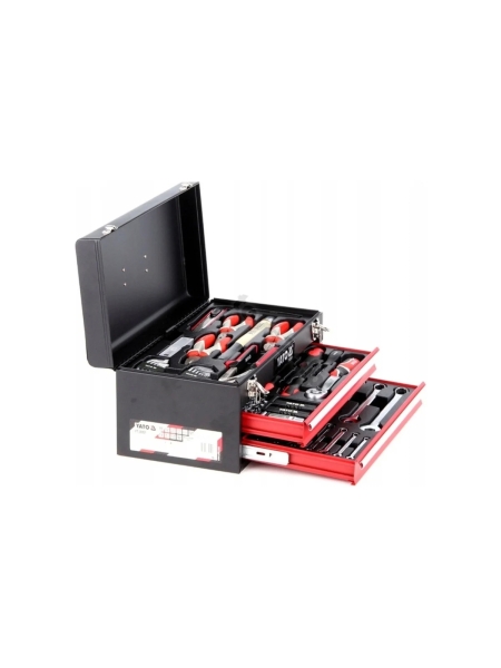 Набор инструмента YATO в метал. ящике, 80пр YT-38951