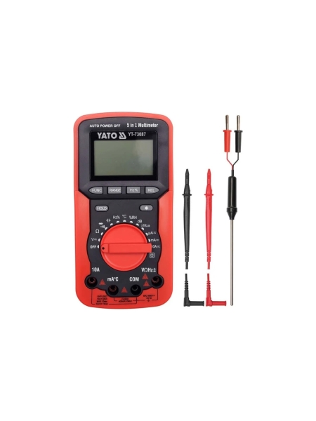 Универсальный цифровой измеритель YATO 5в1 YT-73087