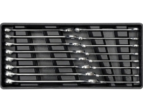 Ложемент YATO/выдвиж. ящика/ключи комб.16пр YT-5531 37145531 092 1