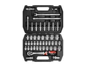 Набор насадок YATO 1/2" 46шт. YT-3877