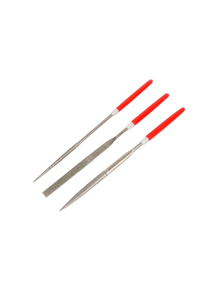 Алмазные надфили в наборе YATO 3x140x50мм, 3пр YT-6143