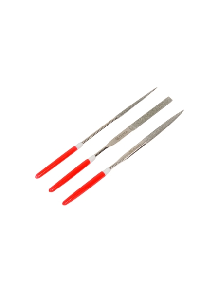 Алмазные надфили в наборе YATO 3x140x50мм, 3пр YT-6143