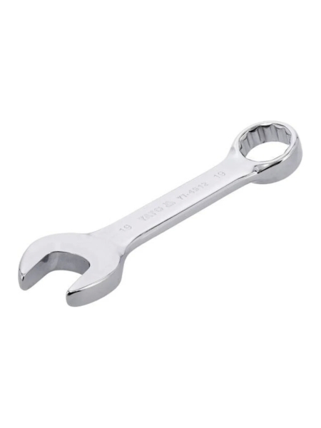 Комбинированный ключ YATO короткий, 19 мм YT-4912