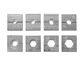 Набор матриц для ручного гидравлического пресса YATO YT-22860 YT-22863