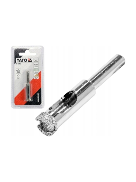 Сверло алмазное по керамограниту 10 мм YATO YT-60424