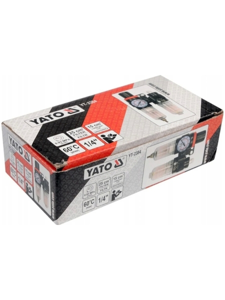 Фильтр-редуктор + смаз. прибор YATO 1/4 25см3 YT-2384 36992384 092 1