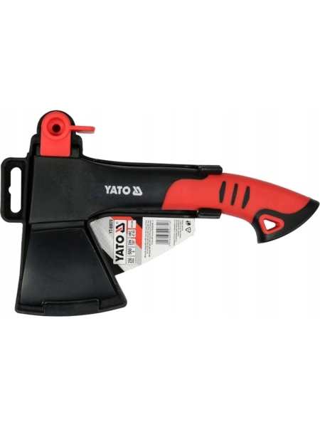 Плотницкий топор YATO 500 гр, 23 см, нейлоновая прорезиненная ручка YT-80070