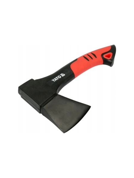 Плотницкий топор YATO 500 гр, 23 см, нейлоновая прорезиненная ручка YT-80070