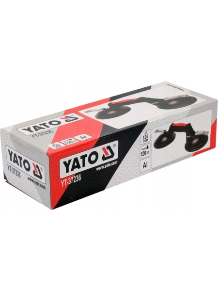 Держатель-присоска для стекол YATO 2x125мм YT-37236 371437236 092 1