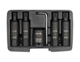 Набор ударных бит SPLINE 3/4" YATO YT-1157