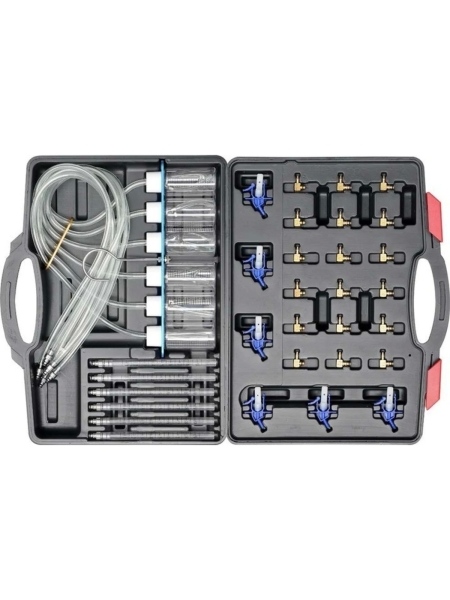 Диагностический набор для форсунок, переливной YATO 31 предмет YT-7306