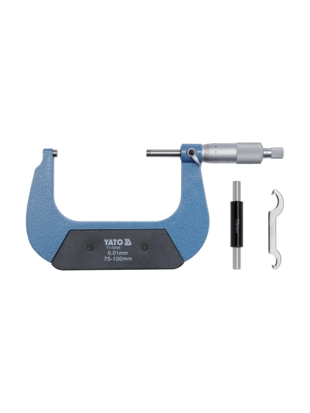 Микрометр YATO +/- 0,01мм 75-100мм YT-72303