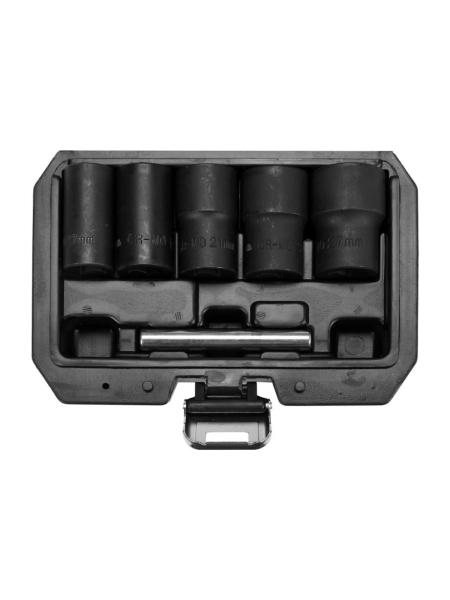 Набор для извлечения обломанных болтов YATO 6шт, 1/2" YT-06032 371406032 092 1