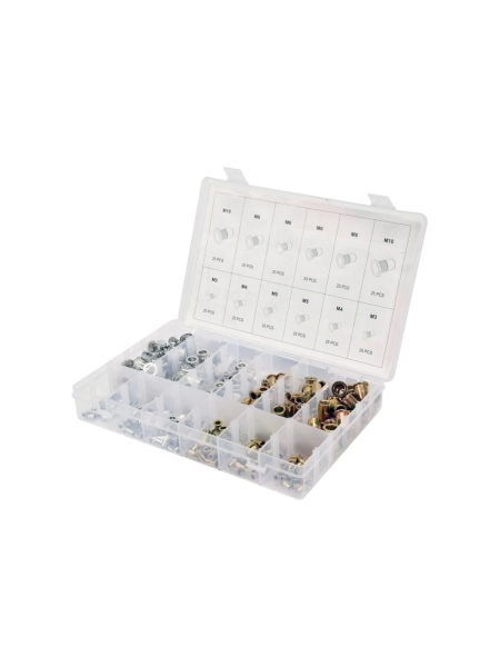 Резьбовые заклепки YATO алюминий-сталь, М3-М10, 300 шт. YT-36480