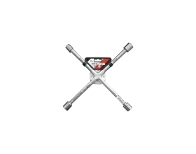 Усиленный баллонный крестестовой ключ (17x19x21x22мм) YATO YT-0800