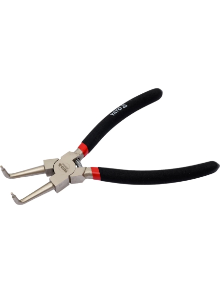 Съёмник стопорных колец, загнутый, сжим YATO 200мм YT-2147