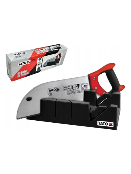 Пластмассовое стусло с пилой YATO 350 мм YT-3150