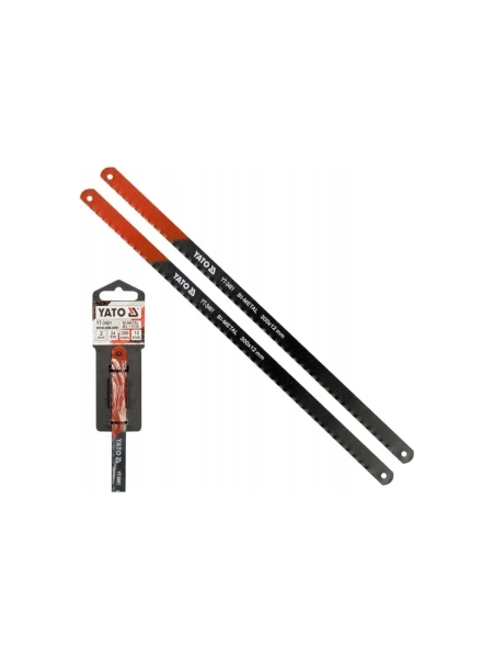 Полотна для ножовки по металлу YATO 300мм 2 шт YT-3461 36033461 092 1